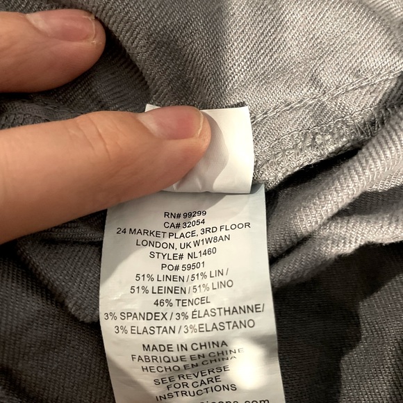 Level 99. For Anthropologie Women’s shorts in grey Size 32 - Picture 6 of 8